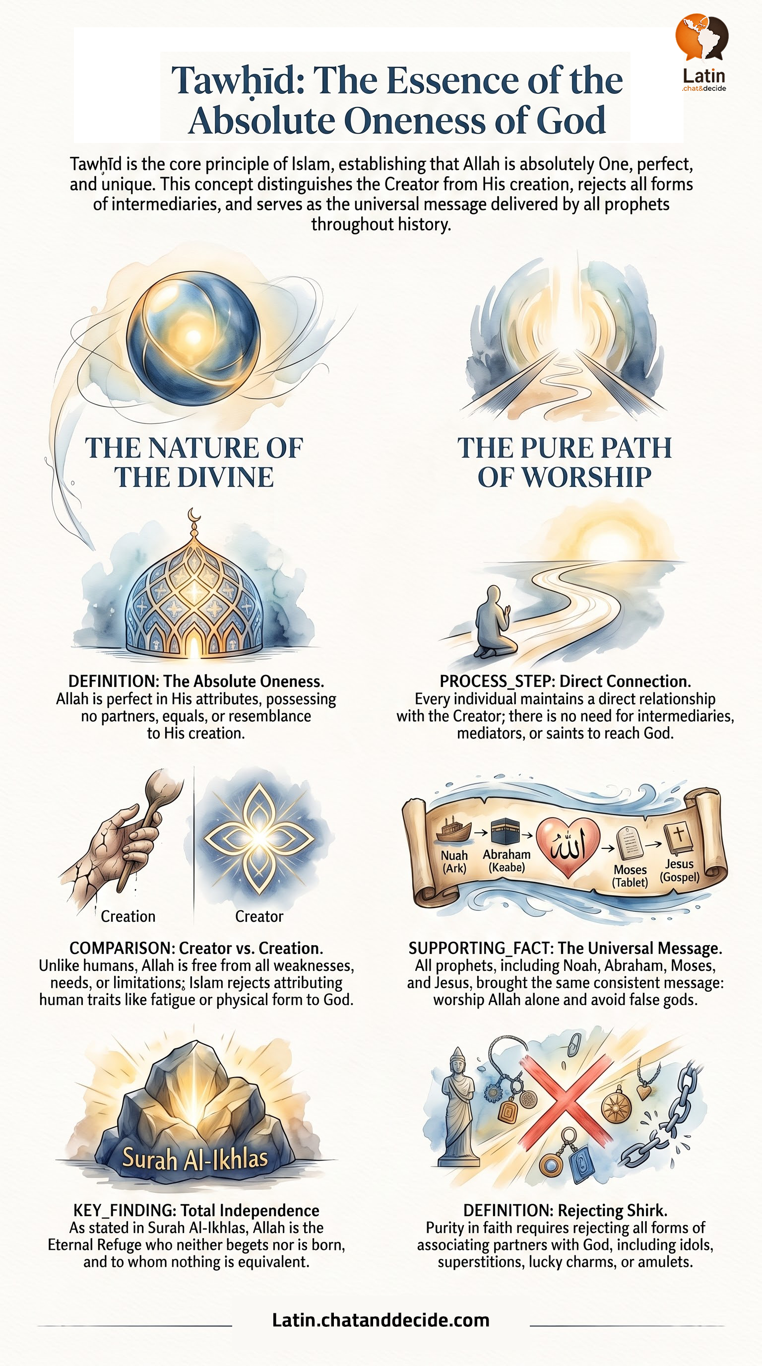 Tawhid: The Essence of the Absolute Oneness of God